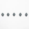 Space Wolves Grey Hunters Helmets x 5 - Warhammer - Spare Part