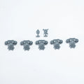 Warhammer 40K Space Wolves Grey Hunters Backpacks x 5 Bits Bitz
