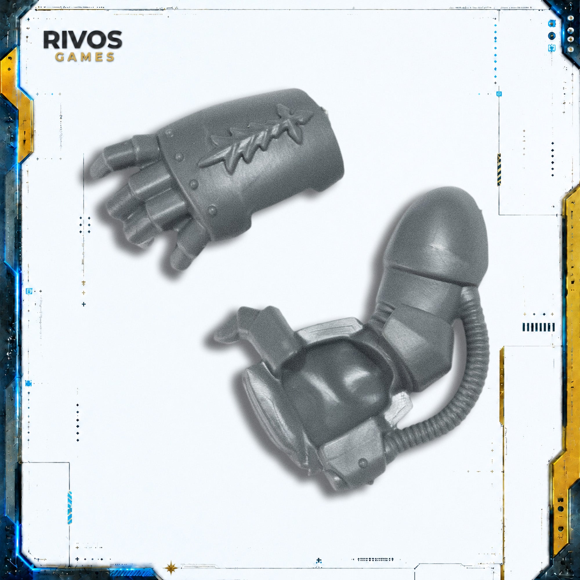 Warhammer 40K Space Wolves Grey Hunters Power Fist - Bits (Bitz)