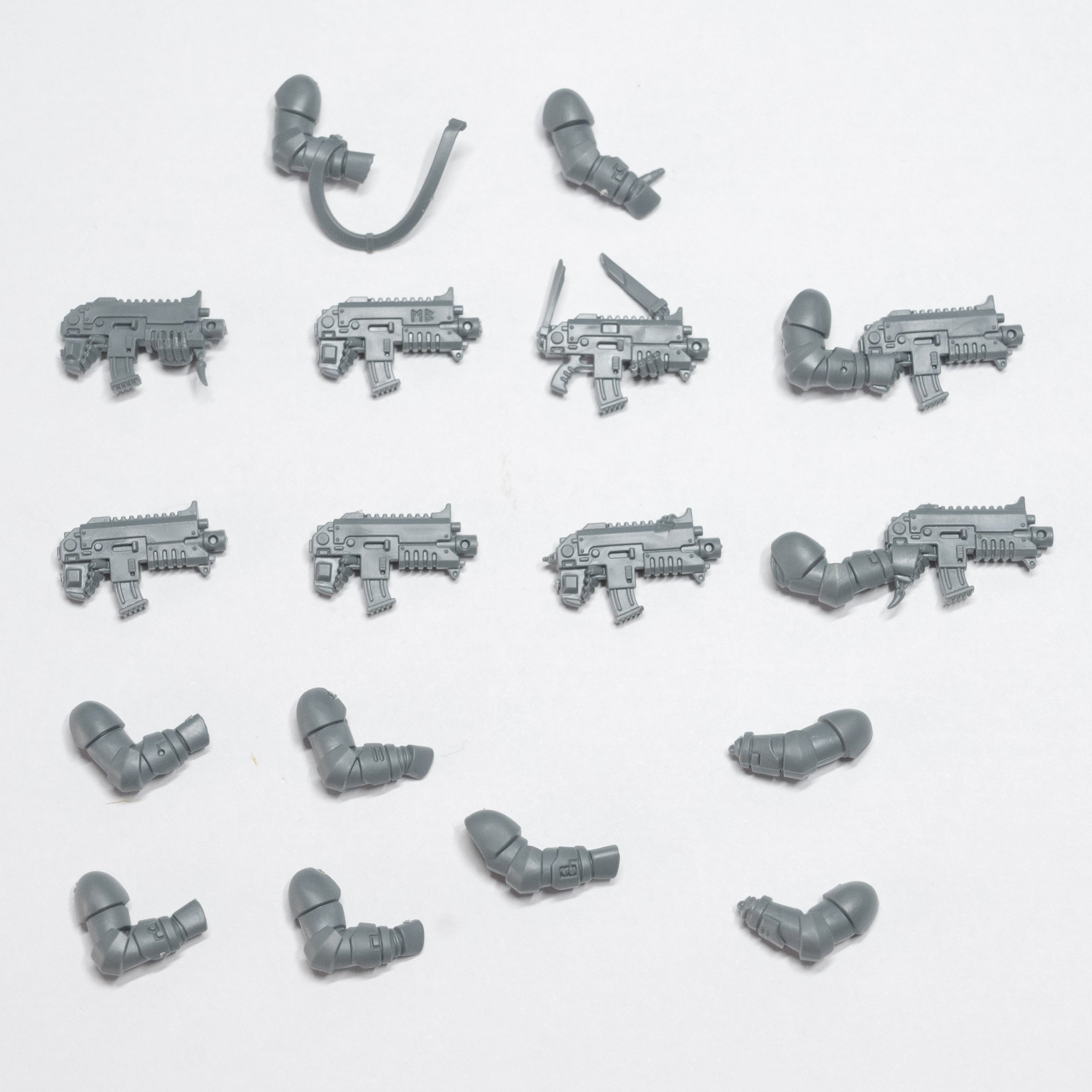Space Wolves Grey Hunters Bolt Carbines x 8 - Warhammer - Kitbash Bit