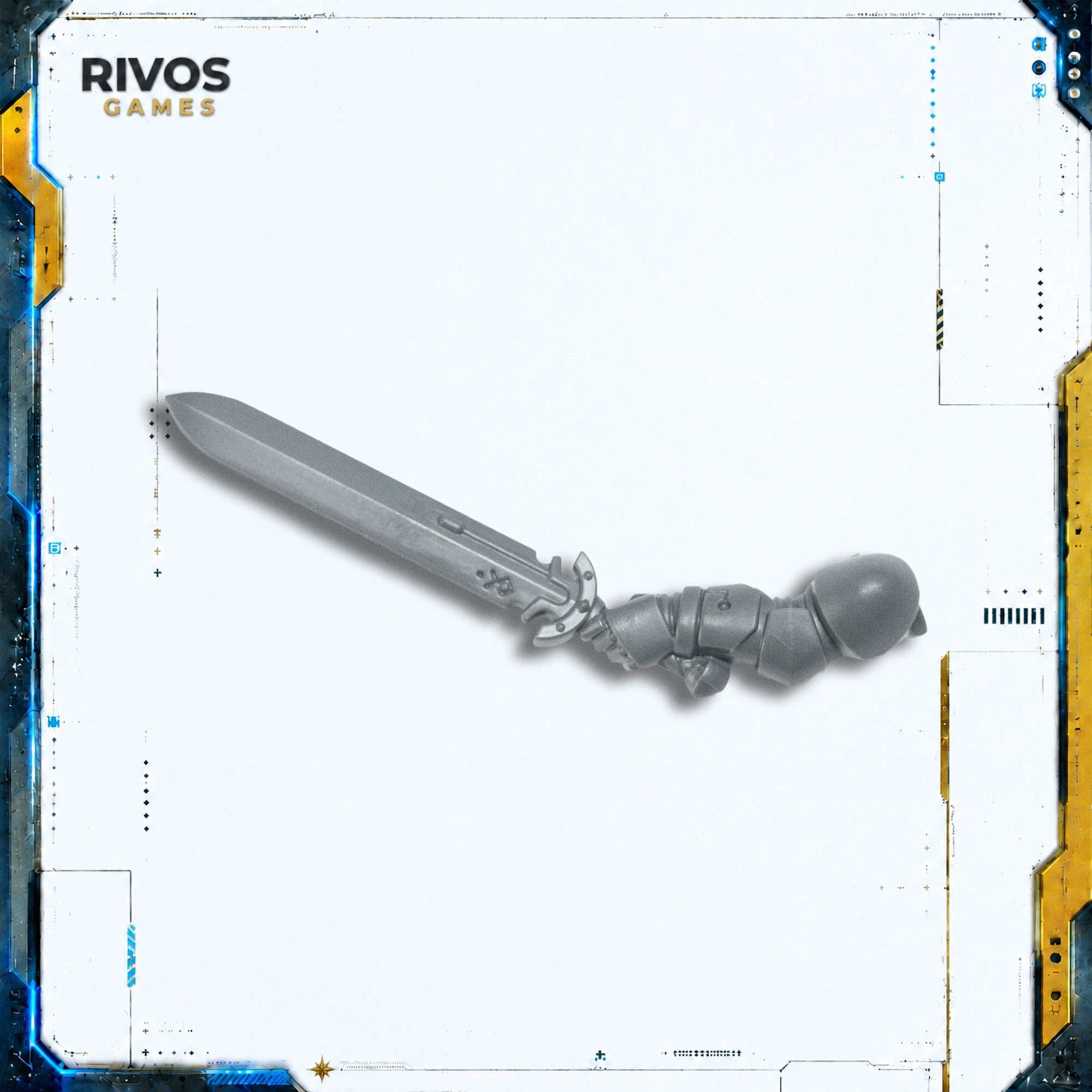 Warhammer 40K Space Wolves Grey Hunters Power Sword - Bits (Bitz)
