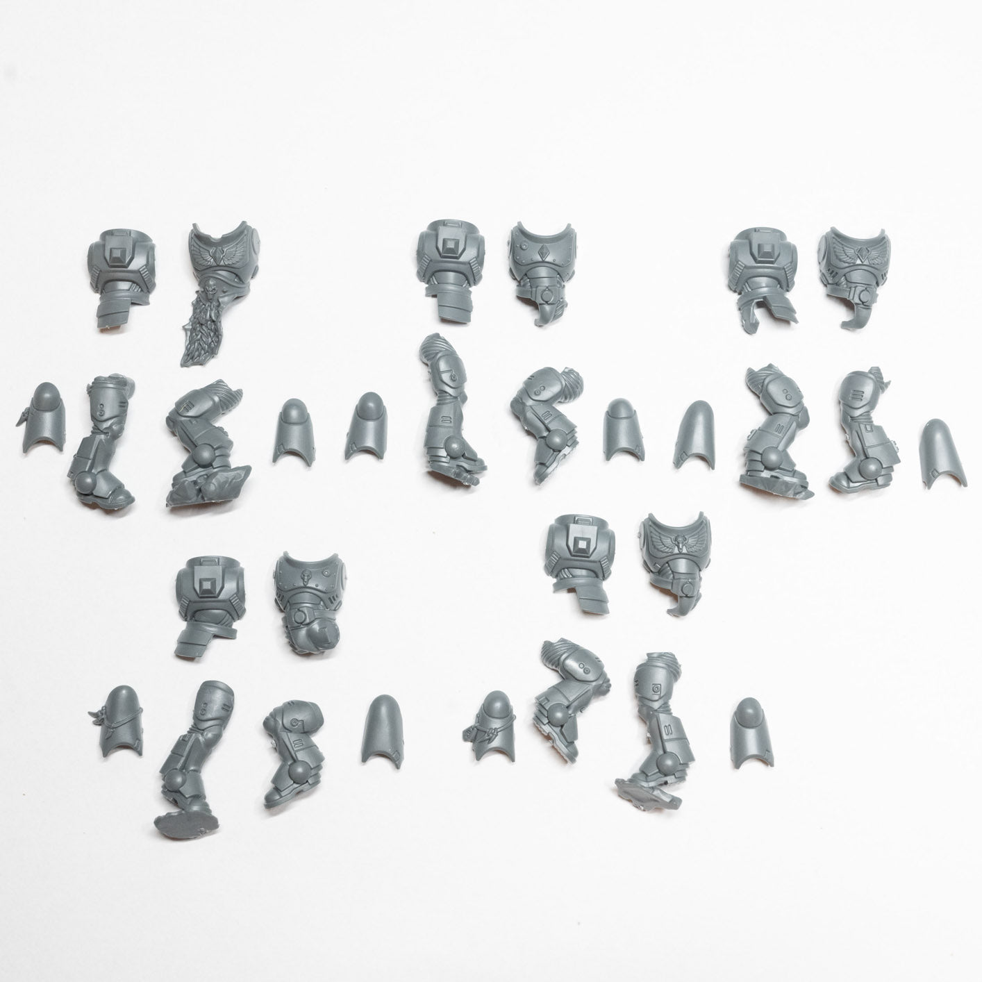 Space Wolves Blood Claws Torso and Legs x 5 - Warhammer - Authentic Sprue