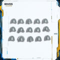 Warhammer 40K Space Wolves Blood Claws Shoulder Pads x 15 - Bits (Bitz)