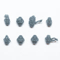 Warhammer 40K Space Wolves Blood Claws Heads x 8 Bits Bitz