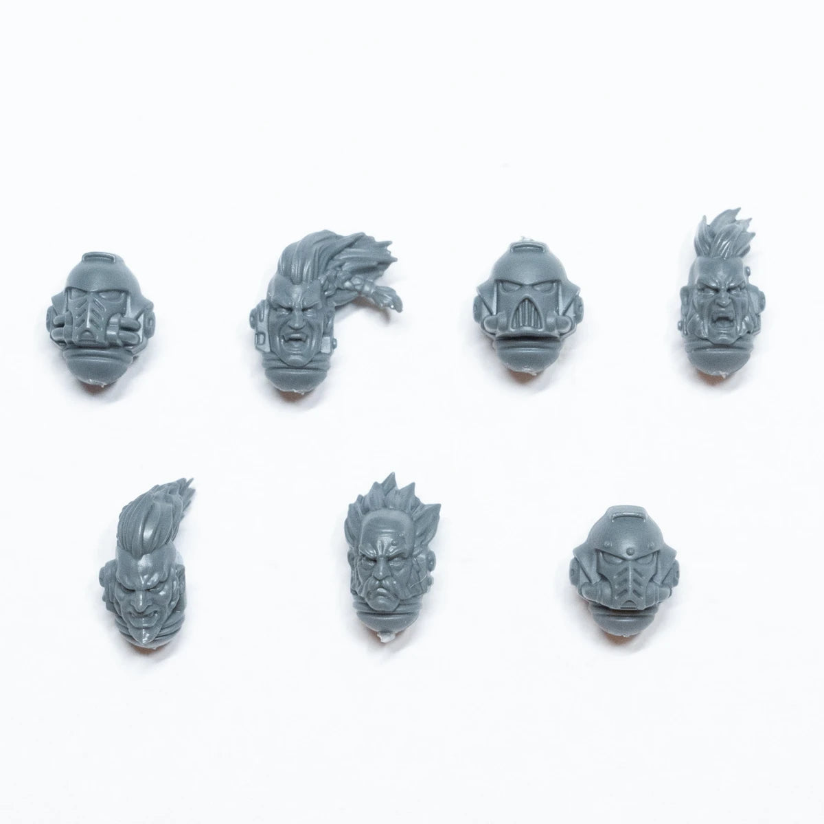 Warhammer 40K Space Wolves Blood Claws Heads x 7 Bits Bitz