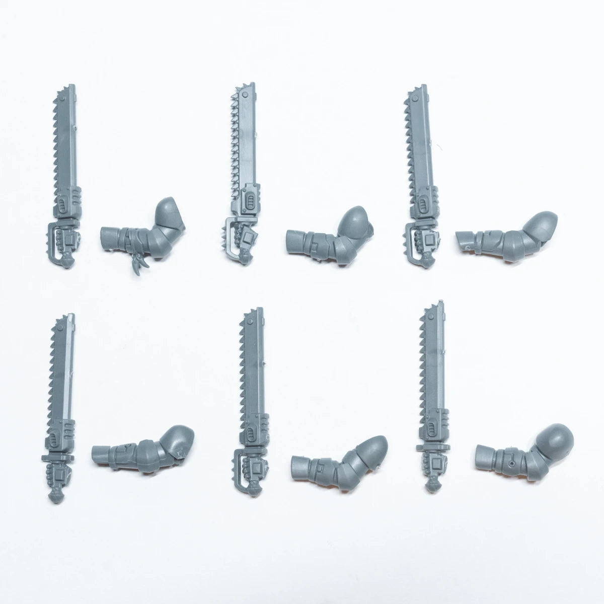 Warhammer 40K Space Wolves Blood Claws Chainsword x 6 Bits Bitz