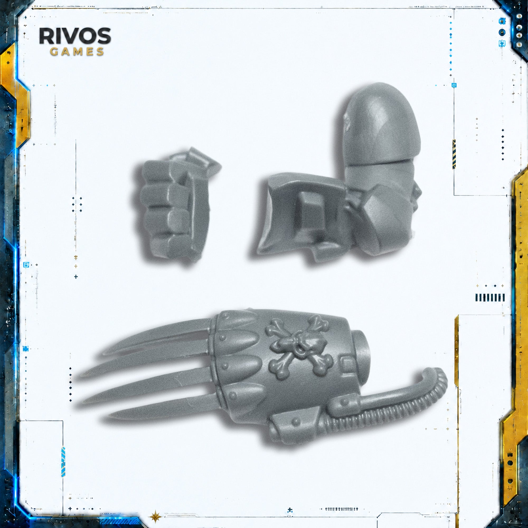 Warhammer 40K Space Wolves Blood Claws Pack Leader Lightning Claw - Bits (Bitz)