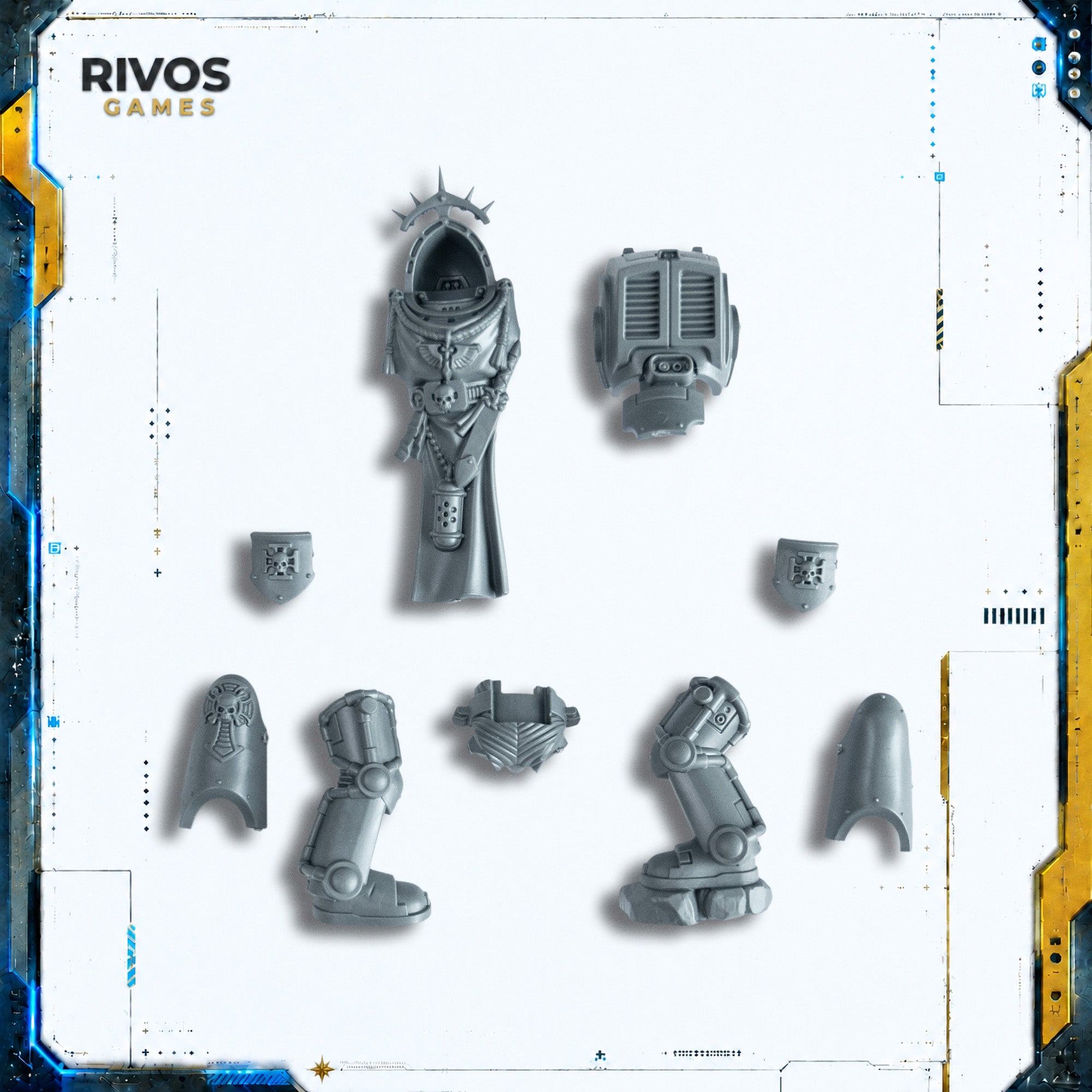 Warhammer 40K Dark Angels Deathwing Knights Body A - Bits (Bitz)