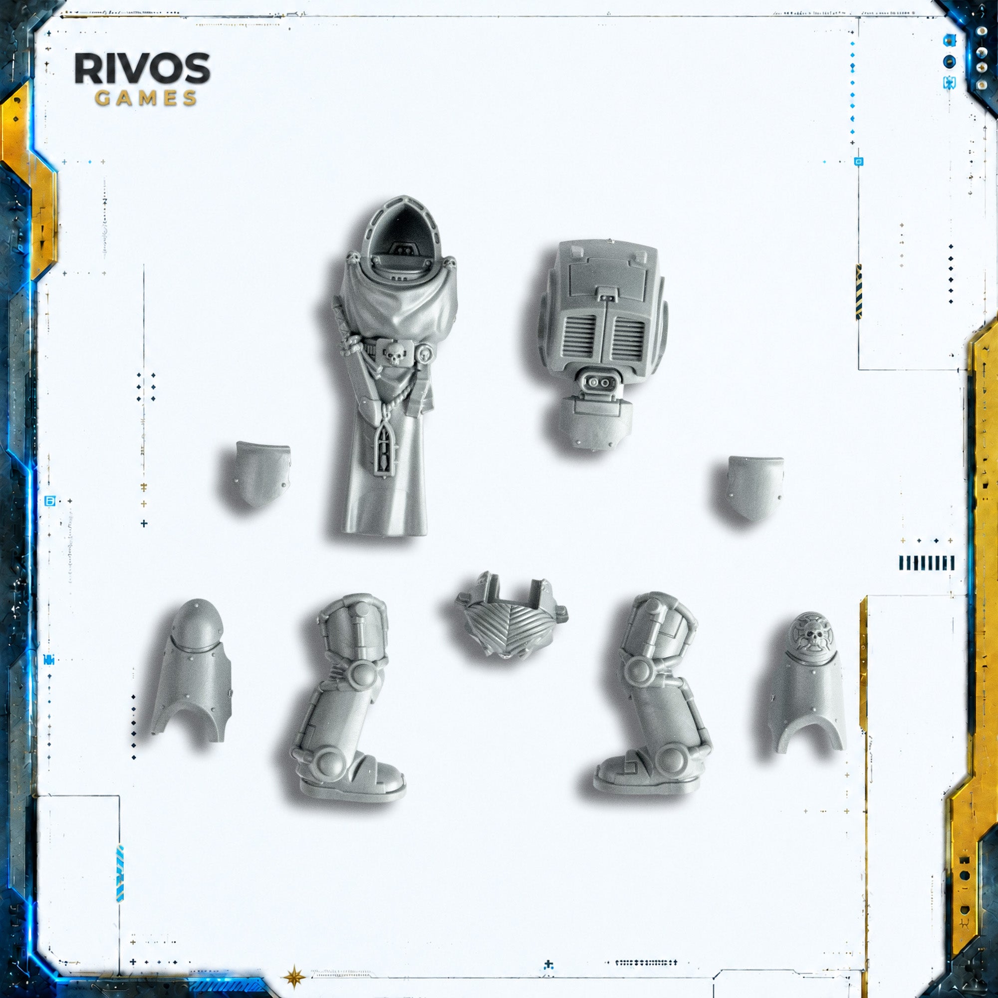 Warhammer 40K Dark Angels Deathwing Knights Body E - Bits (Bitz)