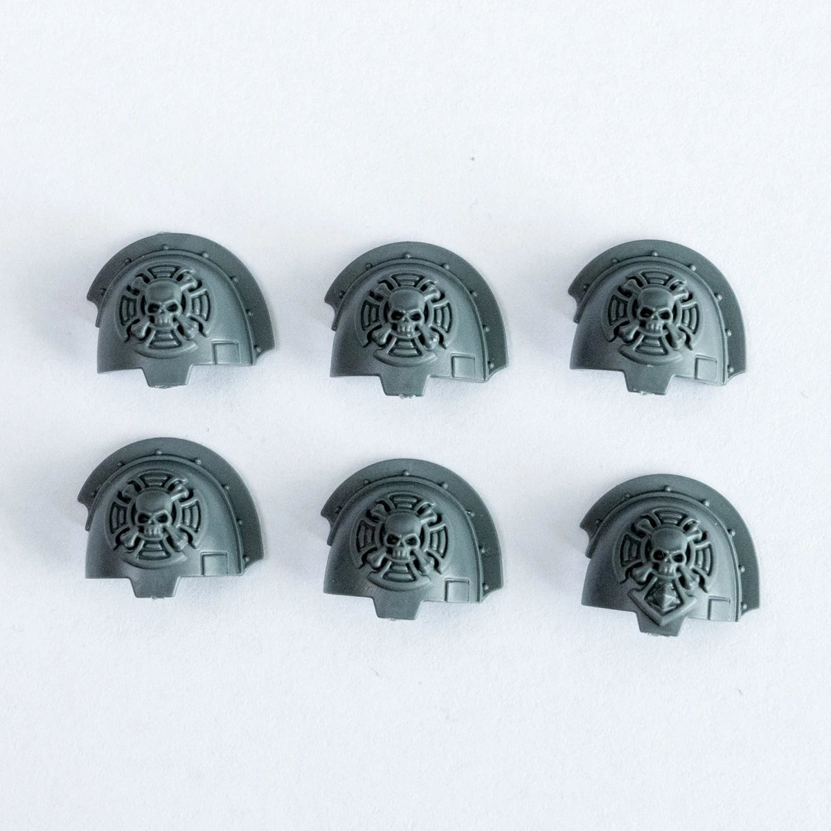 Warhammer 40K Dark Angels Deathwing Knights Shoulder Pads x 6 A Bits Bitz
