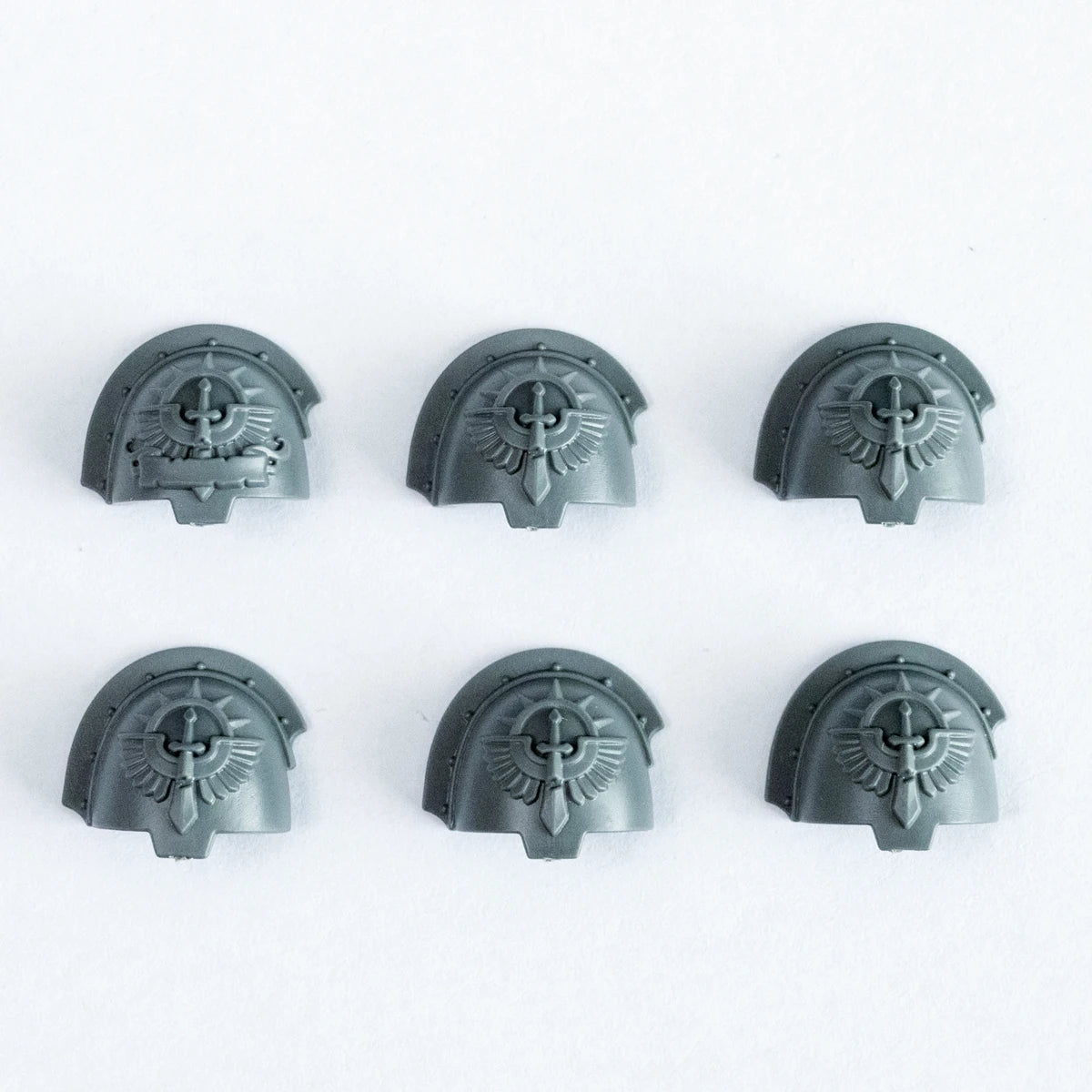 Warhammer 40K Dark Angels Deathwing Knights Shoulder Pads x 6 B Bits Bitz