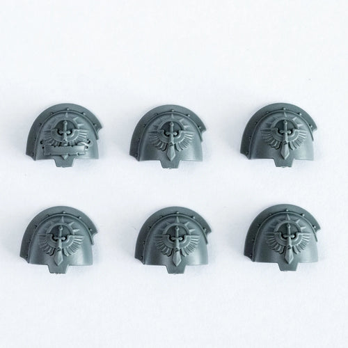 Warhammer 40K Dark Angels Deathwing Knights Shoulder Pads x 6 B Bits Bitz