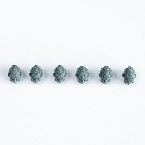 Warhammer 40K Dark Angels Deathwing Knights Helmets x 6 Bits Bitz