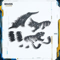 Warhammer Soulblight Gravelords Vampire Lord on Dragon Head A - Bits (Bitz)