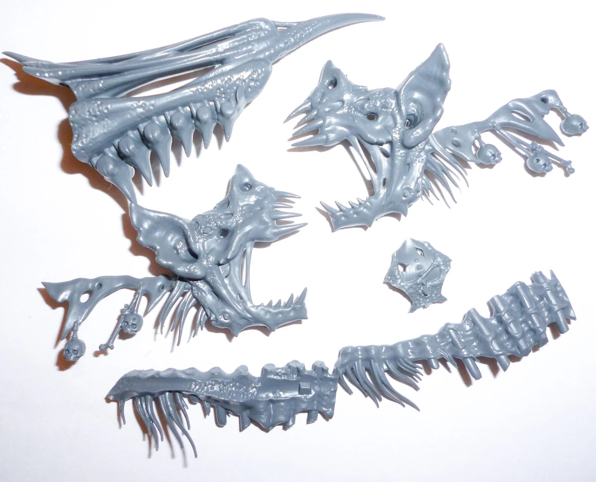 Warhammer Soulblight Gravelords Vampire Lord on Dragon Head B Bits Bitz