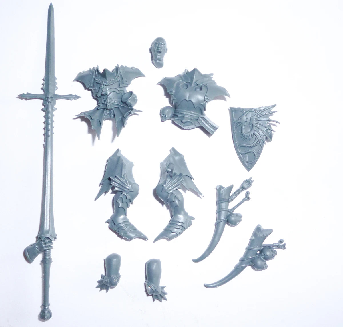 Warhammer Soulblight Gravelords Vampire Lord on Dragon Vampire Lord Bits Bitz