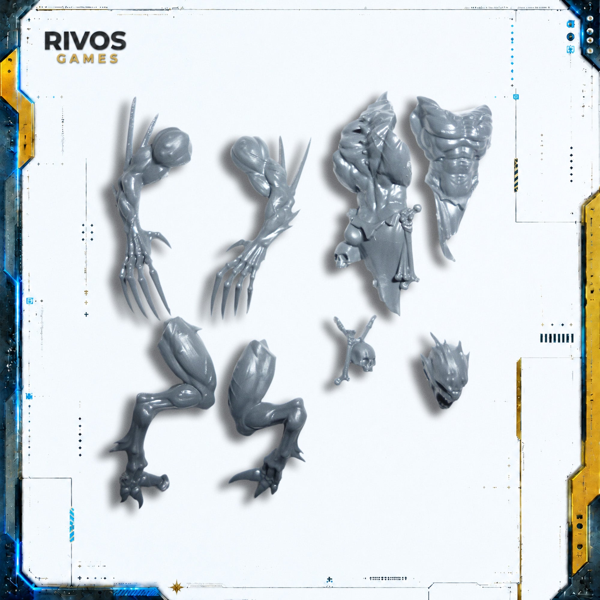Warhammer Soulblight Gravelords Vampire Lord Dragon Ghoul King - Bits (Bitz)