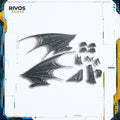 Warhammer Soulblight Gravelords Vampire Lord on Dragon Wings - Bits (Bitz)