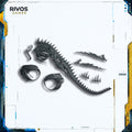 Warhammer Soulblight Gravelords Vampire Lord on Dragon Body - Bits (Bitz)