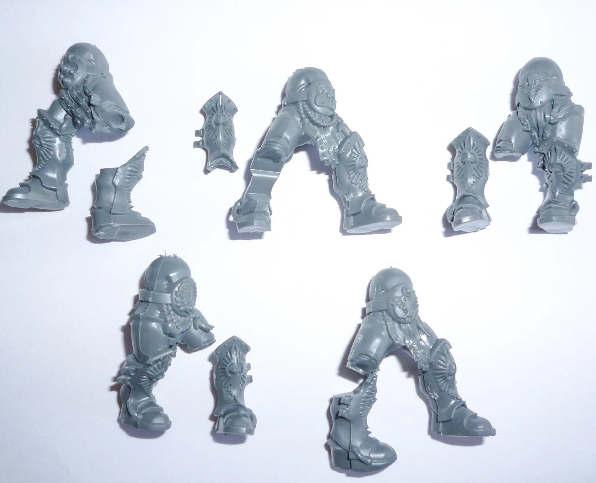Warhammer 40K Adeptus Custodes Custodian Guard Legs x 5 Bits Bitz