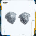 Warhammer 40K Adeptus Custodes Custodian Guard Shoulder Pads x 2 B - Bits (Bitz)