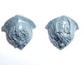 Warhammer 40K Adeptus Custodes Custodian Guard Shoulder Pads x 2 C Bits Bitz