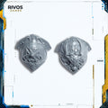 Warhammer 40K Adeptus Custodes Custodian Guard Shoulder Pads x 2 D - Bits (Bitz)