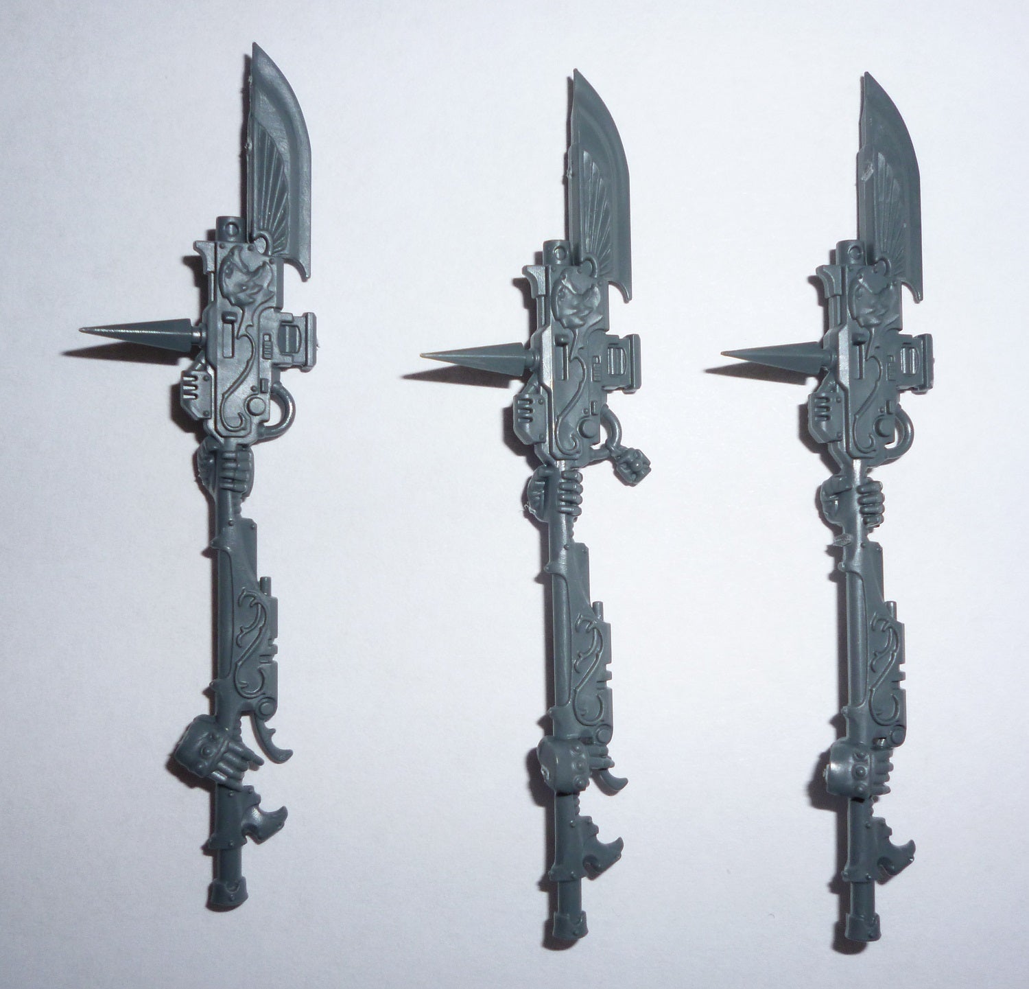 Adeptus Custodes Custodian Guard Guardian Spears x 3 - Warhammer - Conversion Part