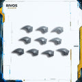 Warhammer 40K Tau Empire Pathfinder Team Heads x 10 - Bits (Bitz)