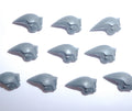 Warhammer 40K Tau Empire Pathfinder Team Heads x 10 Bits Bitz
