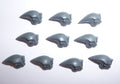 Tau Empire Pathfinder Team Heads x 10 - Warhammer - Spare Part