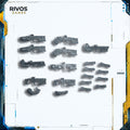 Warhammer 40K Tau Empire Pathfinder Team Pulse Carbines x 9 - Bits (Bitz)