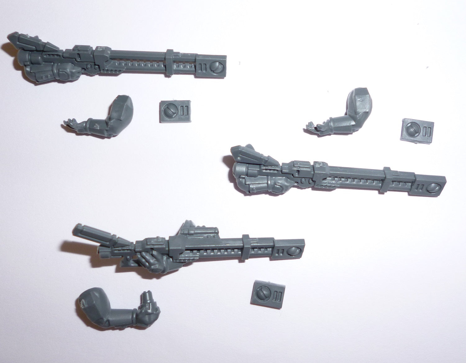 Tau Empire Pathfinder Team Rail Rifles x 3 - Warhammer - Authentic Sprue