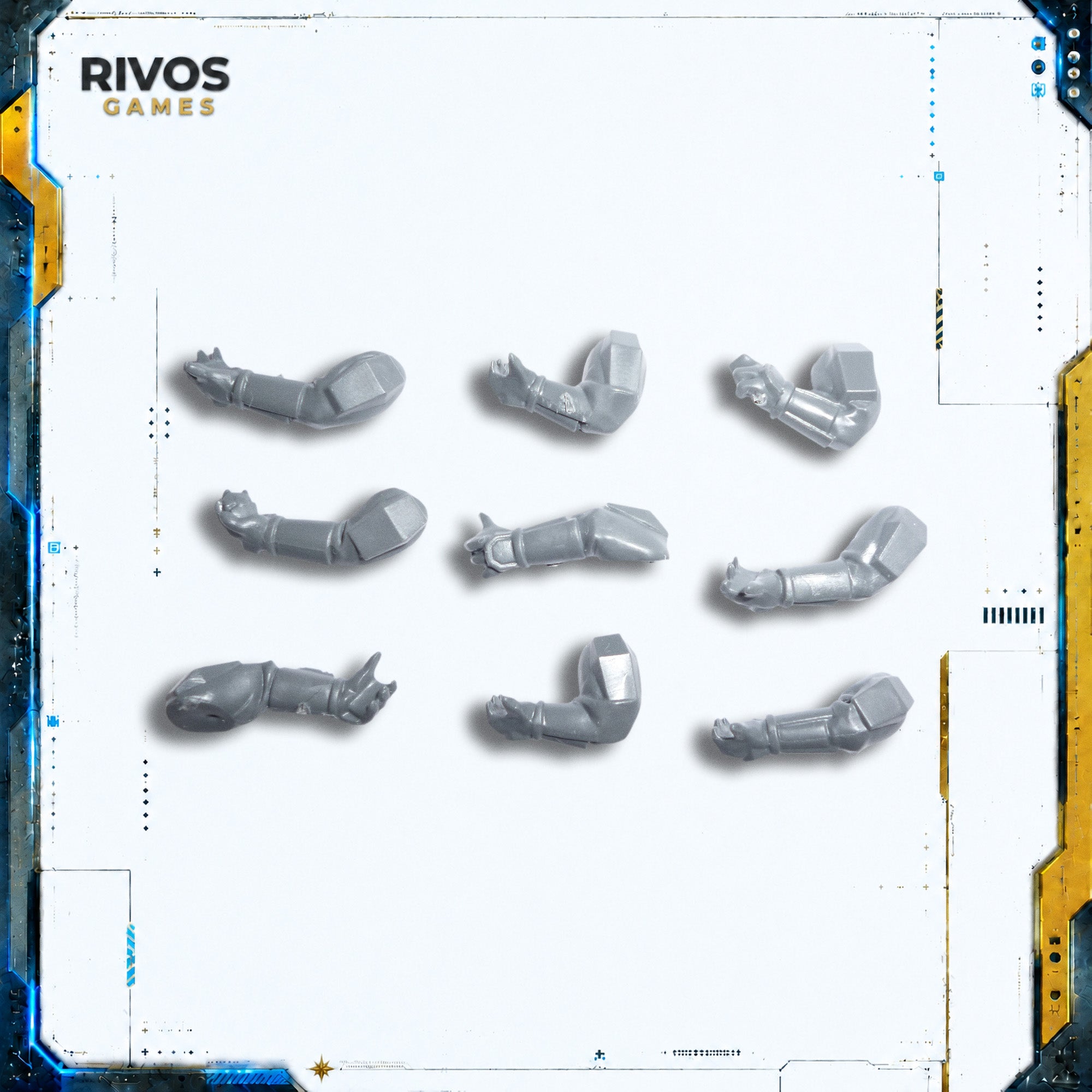 Warhammer 40K Tau Empire Pathfinder Team Arms x 9 - Bits (Bitz)