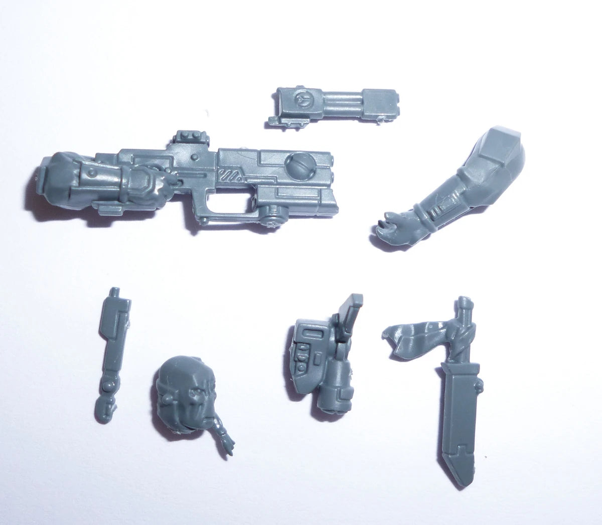 Warhammer 40K Tau Empire Pathfinder Team Shas ui Head and Weapons Bits Bitz
