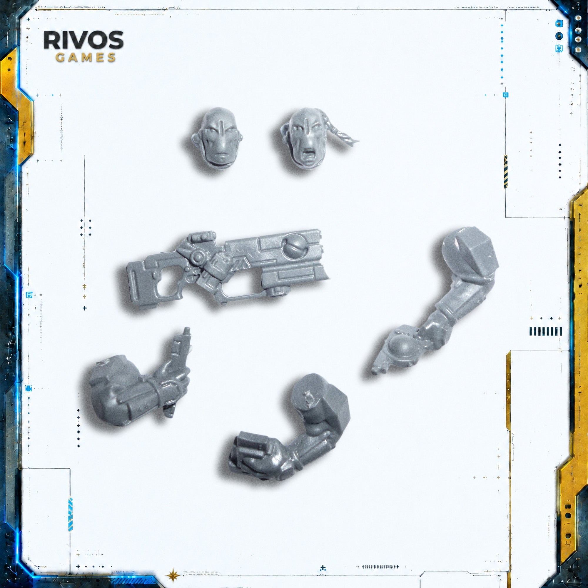 Warhammer 40K Tau Empire Pathfinder Team Accessories - Bits (Bitz)