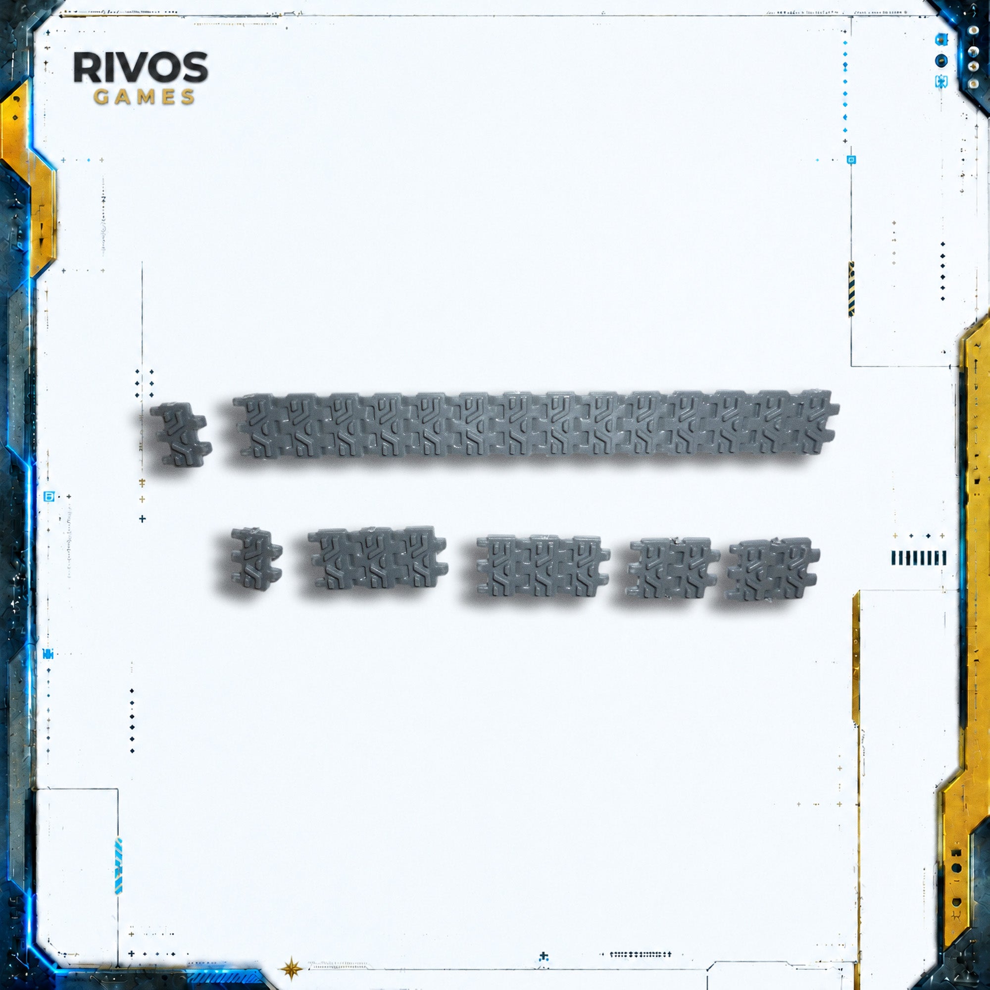 Warhammer 40K Space Marines Rhino Razorback Left Track - Bits (Bitz)