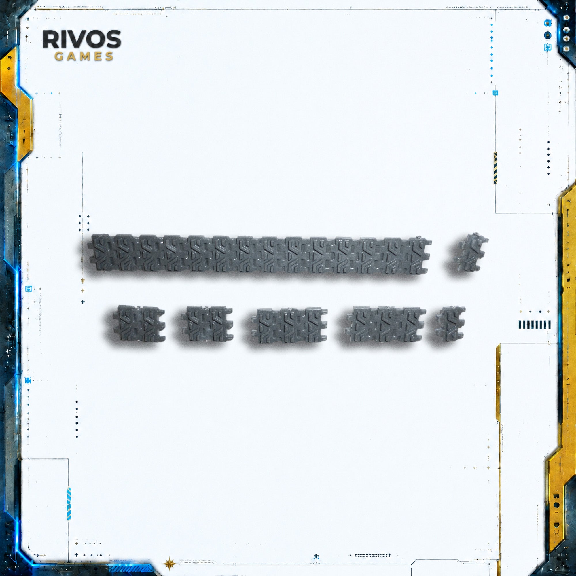 Warhammer 40K Space Marines Rhino Razorback Right Track - Bits (Bitz)