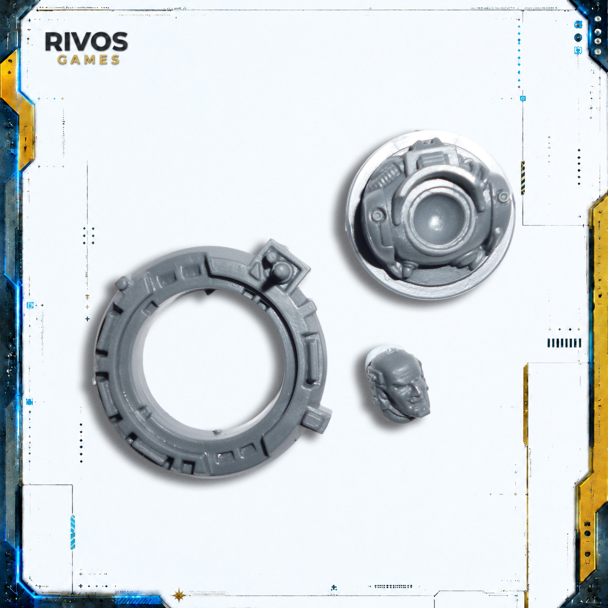 Warhammer 40K Space Marines Rhino Razorback Commander - Bits (Bitz)