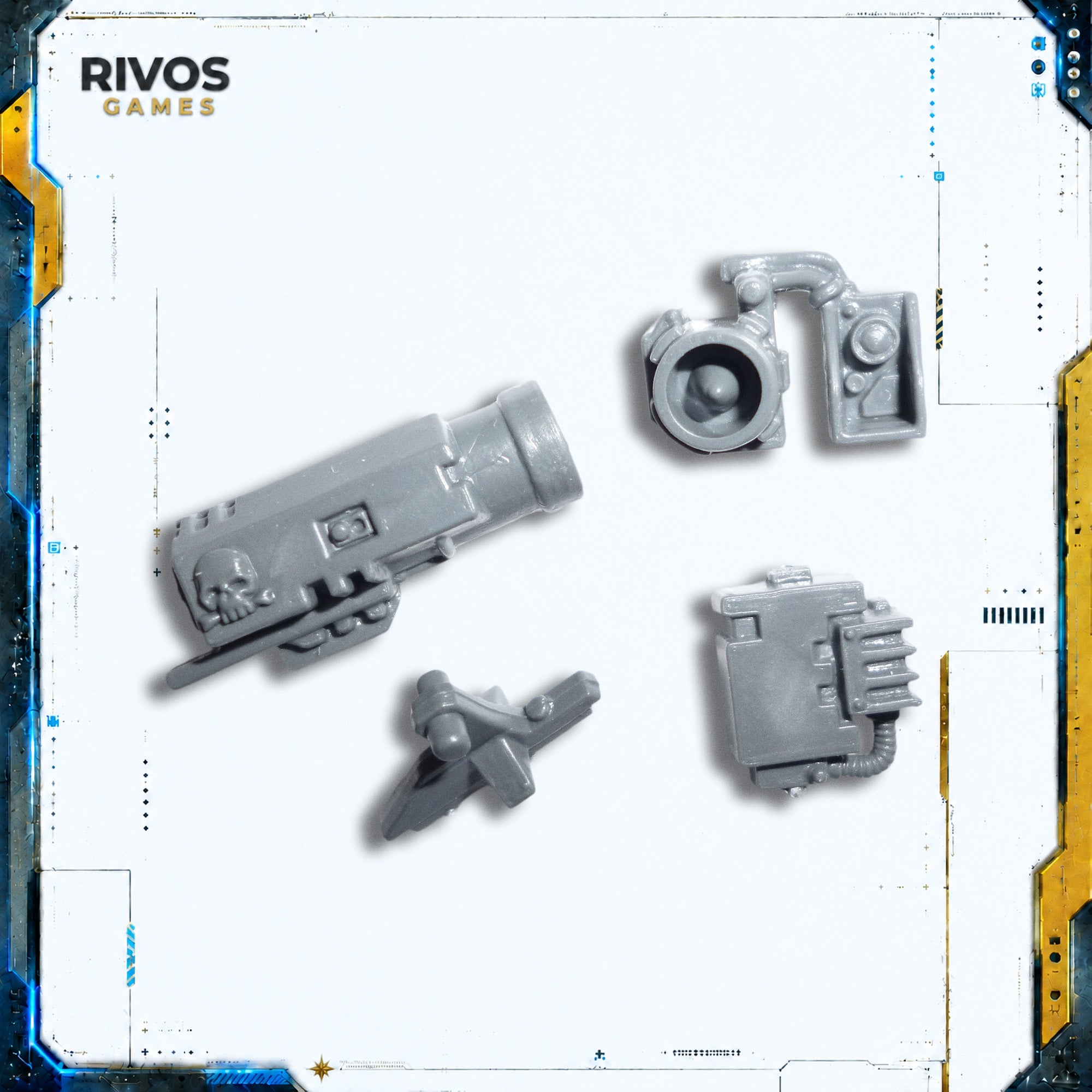 Warhammer 40K Space Marines Rhino Razorback Hunter Killer Missile - Bits (Bitz)