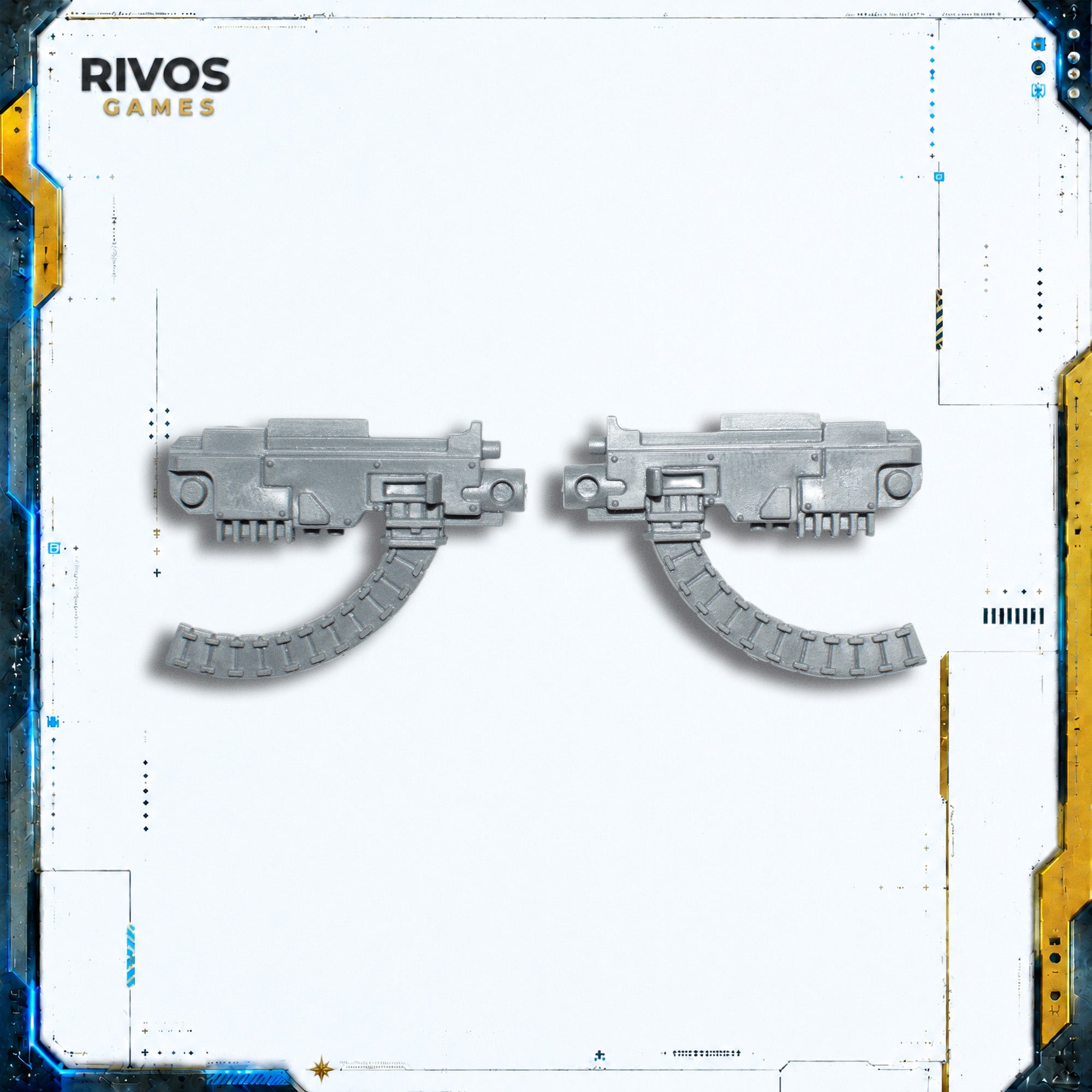 Warhammer 40K Space Marines Rhino/Razorback Twin Heavy Bolter - Bits (Bitz)