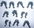 Warhammer 40K Tau Empire Fire Warriors Legs x 10 Bits Bitz