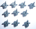 Warhammer 40K Tau Empire Fire Warriors Backpacks x 10 B Bits Bitz