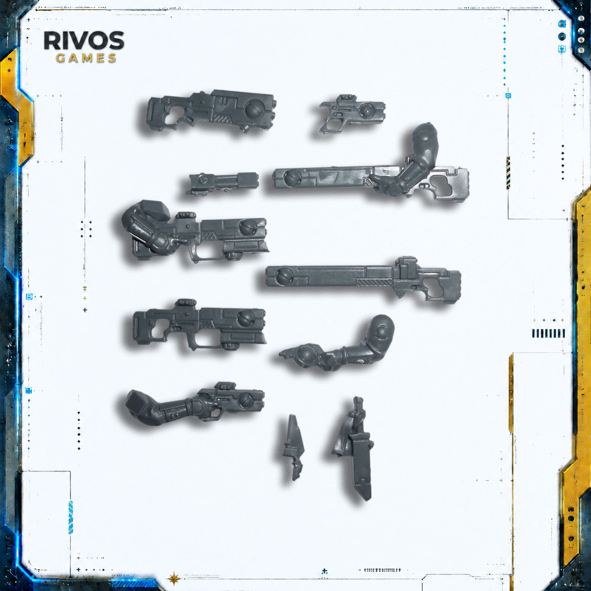 Warhammer 40K Tau Empire Fire Warriors Shas ui Weapons - Bits (Bitz)