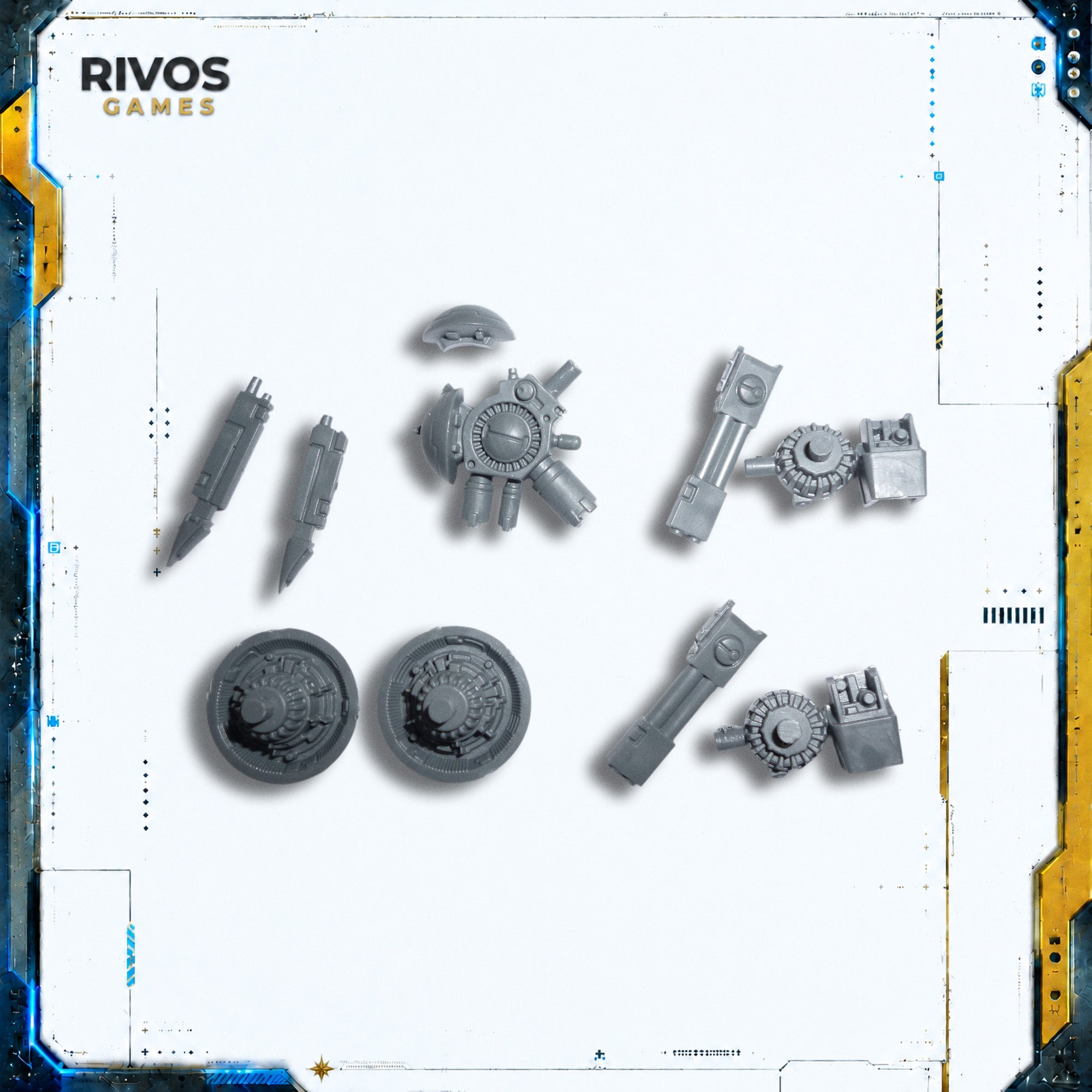 Warhammer 40K Tau Empire Fire Warriors Drone Accessories - Bits (Bitz)
