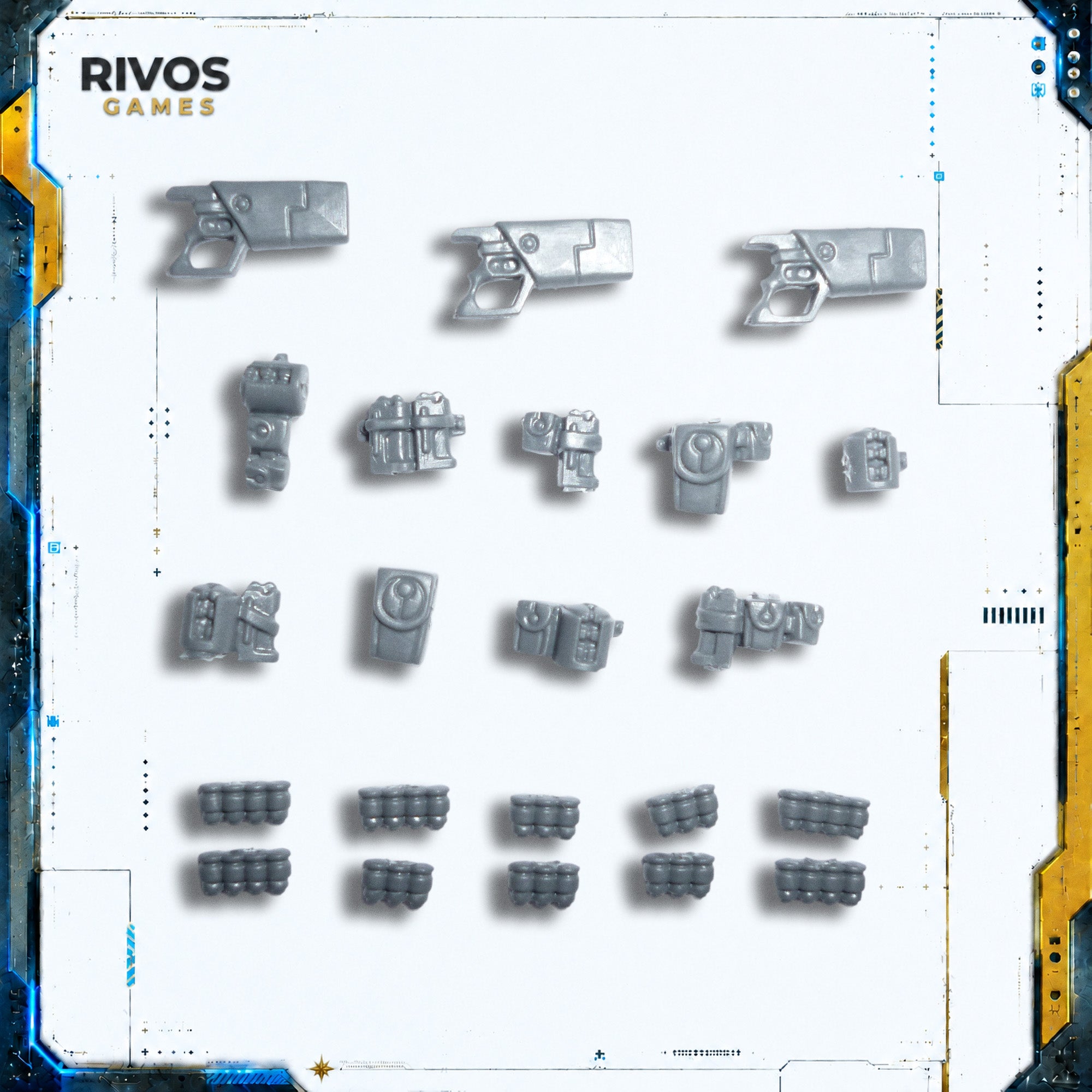 Warhammer 40K Tau Empire Fire Warriors Accessories - Bits (Bitz)