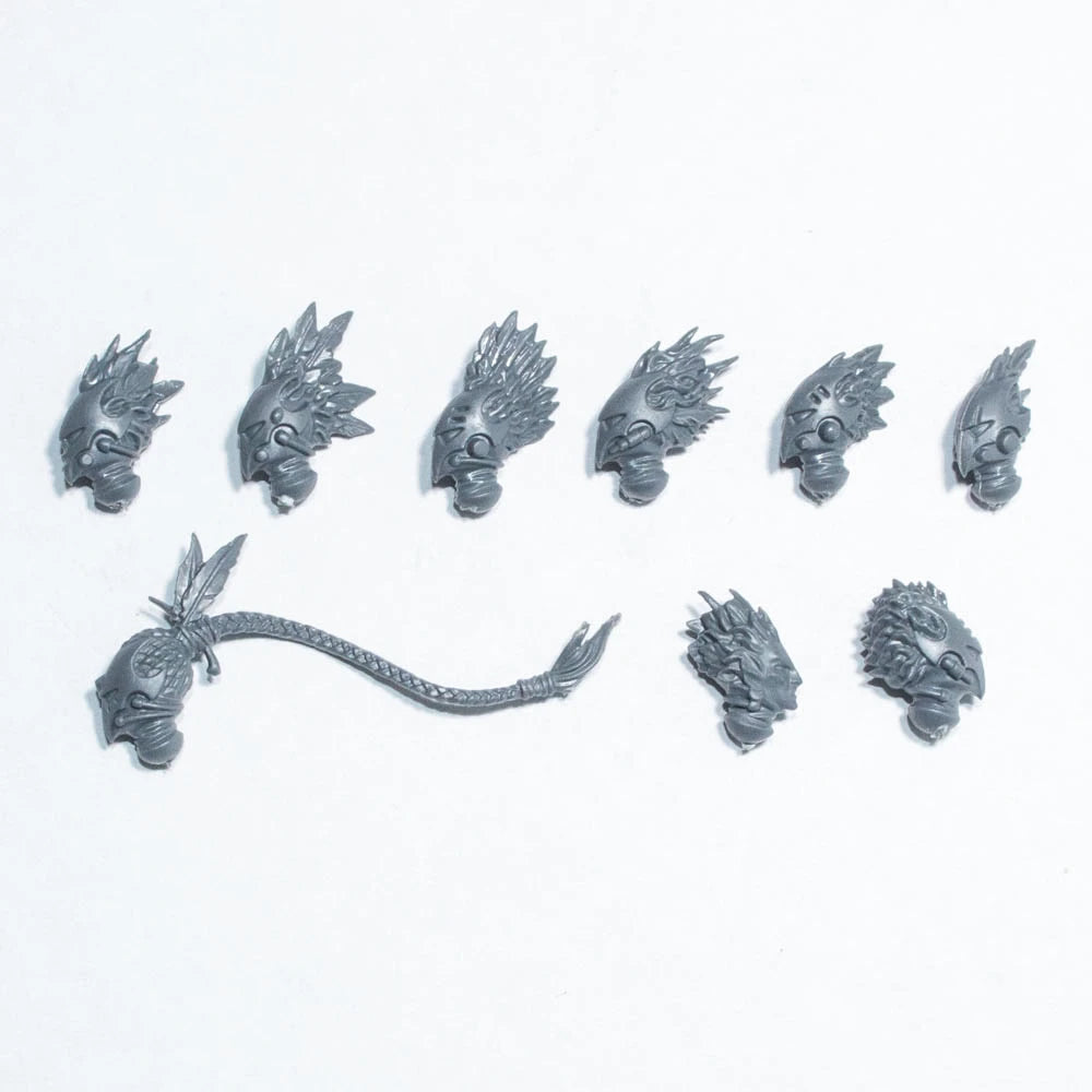 Warhammer 40K Drukhari Scourges Heads x 9 Bits Bitz