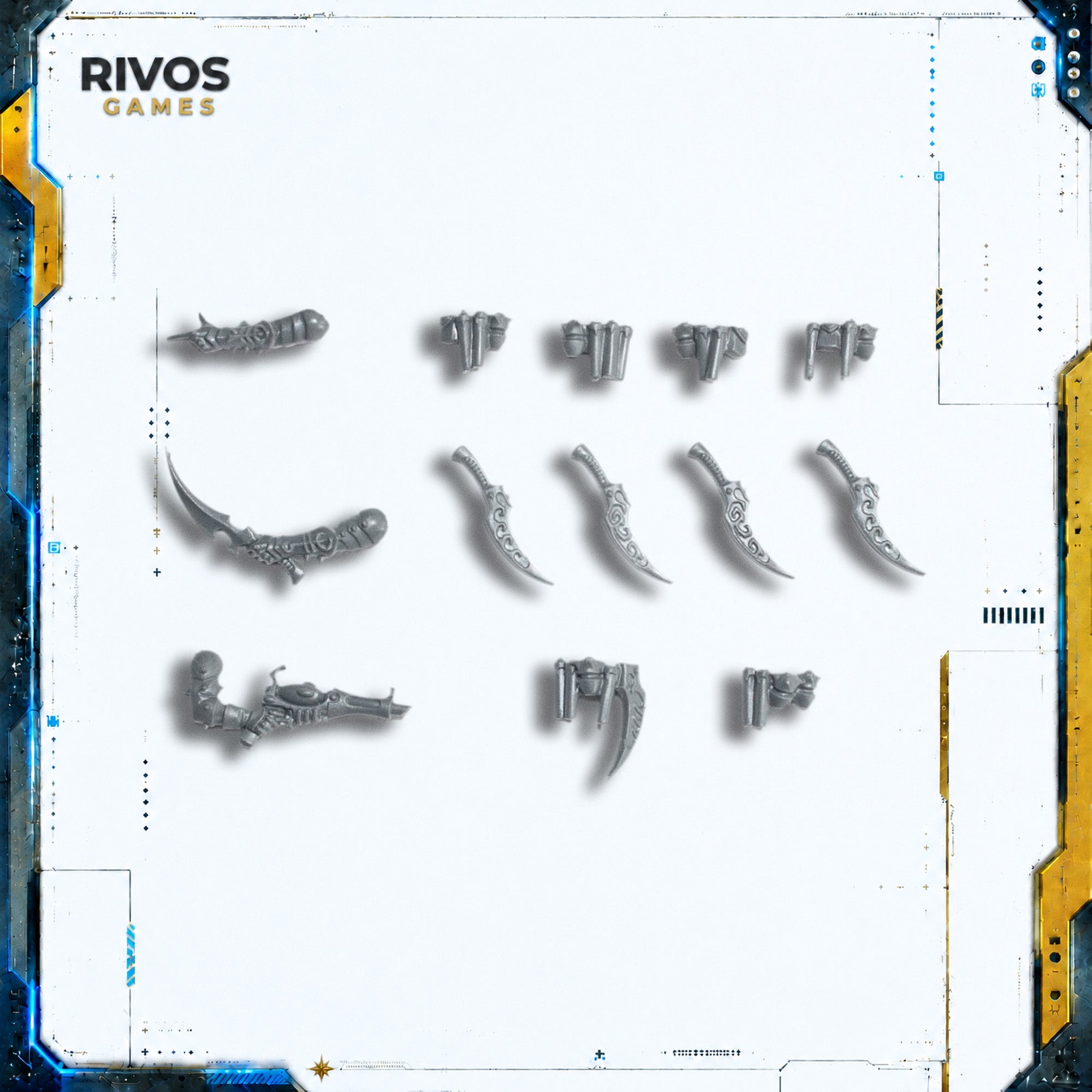 Warhammer 40K Drukhari Scourges Accessories - Bits (Bitz)