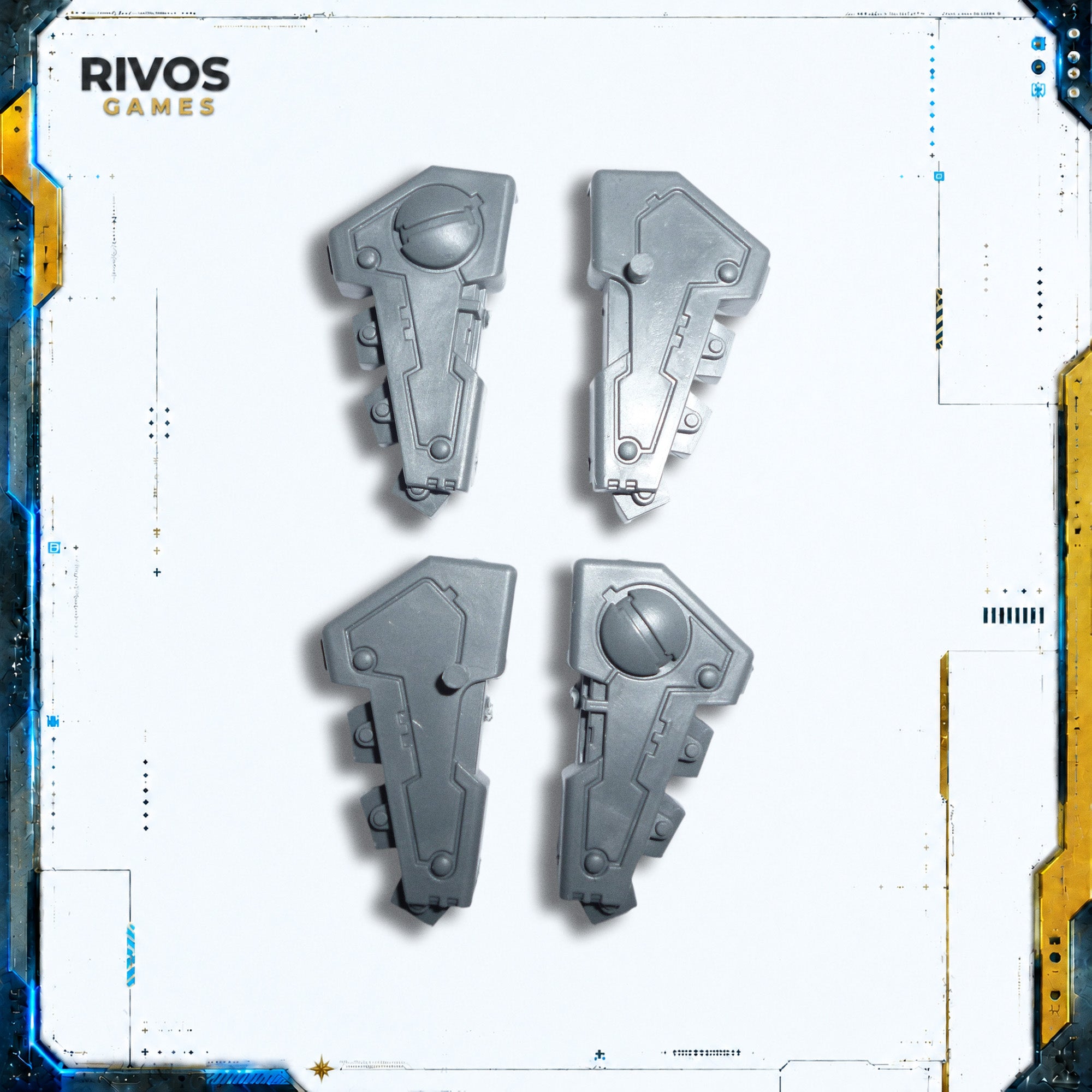 Warhammer 40K Tau Empire xV8 Crisis Battlesuits Jet Pack B - Bits (Bitz)