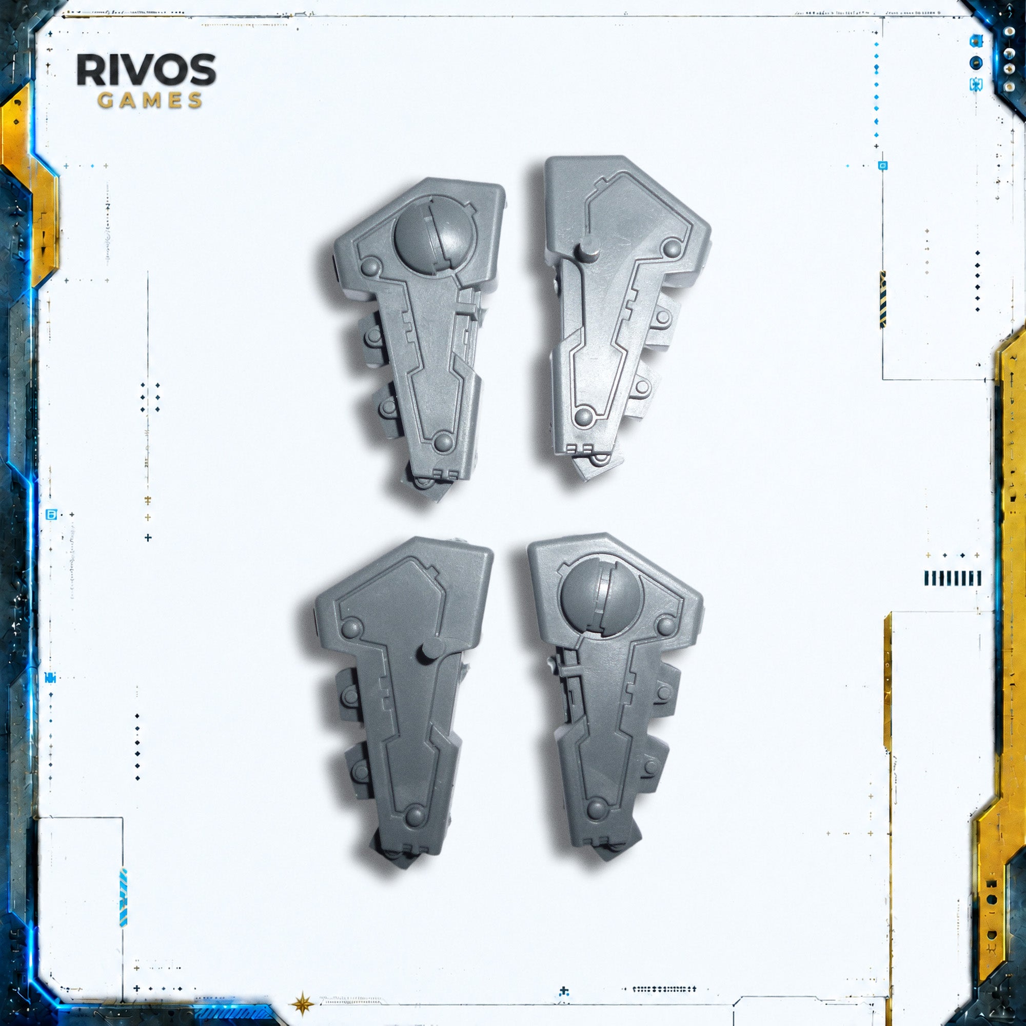 Warhammer 40K Tau Empire xV8 Crisis Battlesuits Jet Pack C - Bits (Bitz)